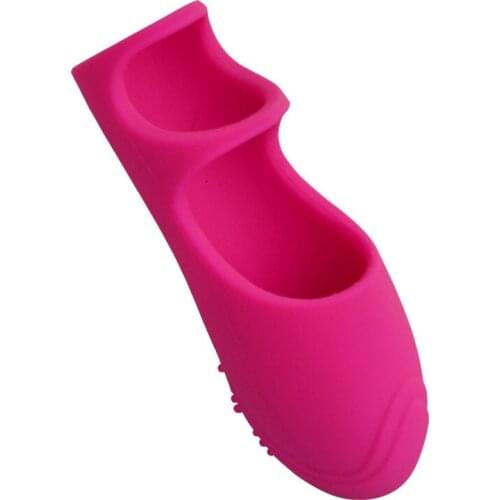 New Sex Finger Sleeves Clitoris Vibrator Stimulator Vagina Strapon Sex Toys for Woman Sex Erotic Adults Products for Couples