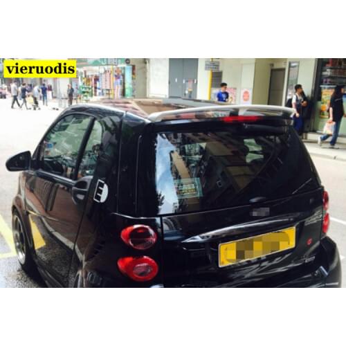 For Mercedes Smart fortwo 453 451 Spoiler ABS Material Car Rear Wing Rear Roof Spoiler For Benz Smart fortwo 453 451Roof Spoiler