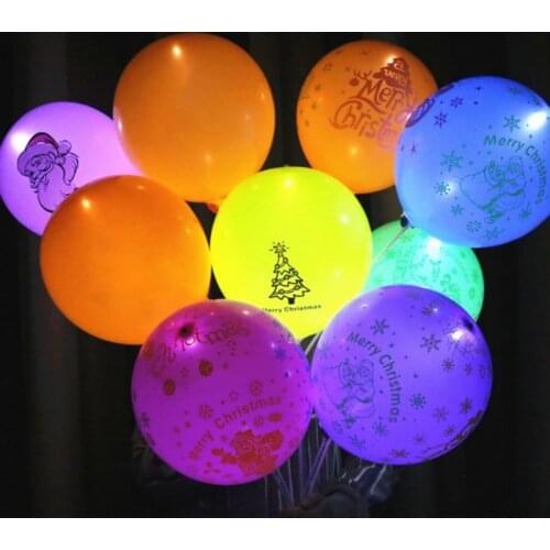 Led Light Bullet Switch Light Mini Light Bulbs Glowing Balloon Bar Party Wedding Holiday Garden Decoration Free Ship