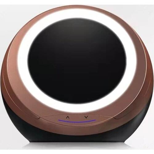 Smart Lifting Makeup Box Cosmetic Dustproof Storage Kit USB Charging LED Light Mirror Desktop Skin Care Dressing Table Case Bag