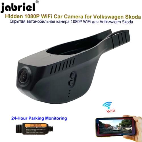 Dash Cam for Volkswagen Passat Tarek Atlas Polo Touran Golf Jetta Arteon Sharan Multivan Skoda Octavia Rapid Kamiq Kodiaq superb