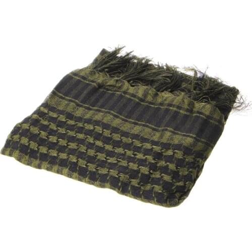 Military Keffiyeh Arab Scarf Hunting Cycling Shawl Head Wrap Camo Q22F