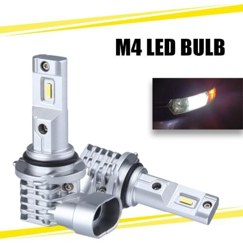 High Quality M4 LED 9006 Lamp Long Lifespan H4 H11 H7 LED Fog Light Bulb CSP Chips 20000LM 880 Plug and Play LED12V 6000K White
