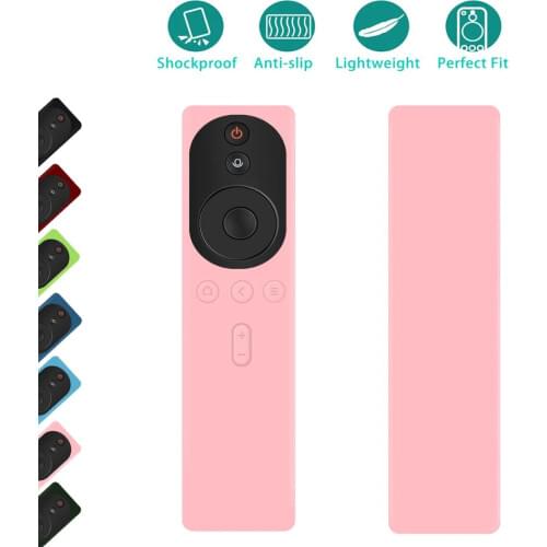 Liquid Silica Gel Dustproof for Xiaomi TV Mi 4A 4C 4X 4S Soft Protective Case Bag Shell Remote Control Shock-resistant Cover
