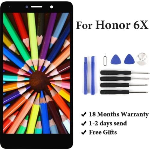 LCD For Honor 6X Display Highcopy Touch Screen For Huawei 6X BLN-L24 BLN-AL10 BLN-L21 BLN-L22 Screen Assembly Replacement