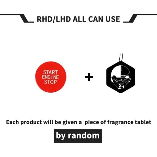 0.8" Car Engine Start Stop Button Cover Trim Aluminum Alloy Car Decorative Start Stop Button Caps