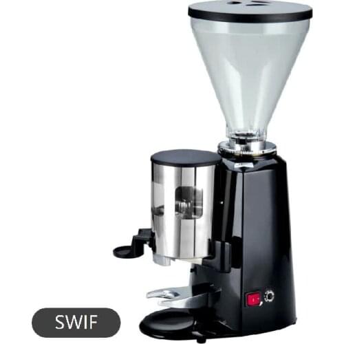 White color automatic electric coffee mill grinder