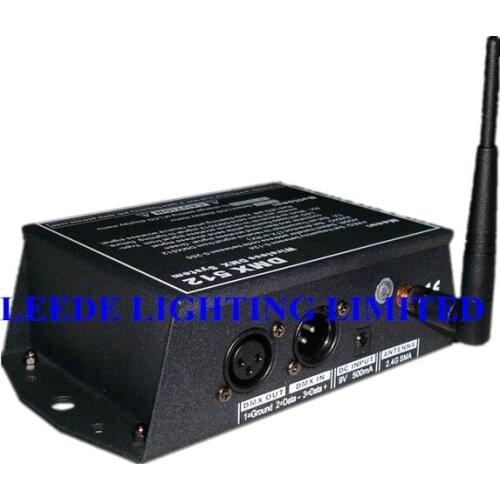 Free shipping 6pcs/lot 300M transmit distance DMX512 Controller Wireless Transmitter for stage project
