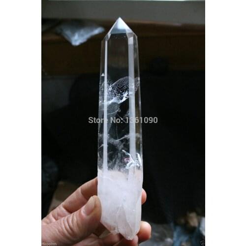 Xd j00399 Large Clear Lemurian Seed Quartz Natural Point Cluster Crystal Rough Healing