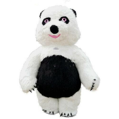 Panda Mascot Costume Inflatable Suits Cosplay Fursuits Party Show for Mall Celebration or Festival Carnival
