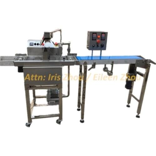 Chocolate enrober production line / chocolate coating machine / chocolate coating production line