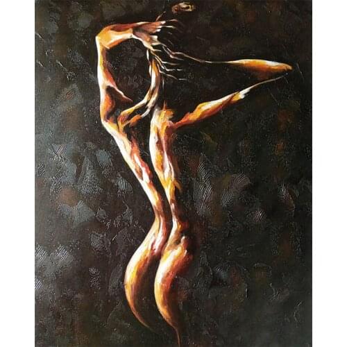 FSBCGT Oil Painting By Numbers The Beauty Of Women Sexy Girl DIY Pictures By Number Kits Drawing On Canvas Home Art Number Decor