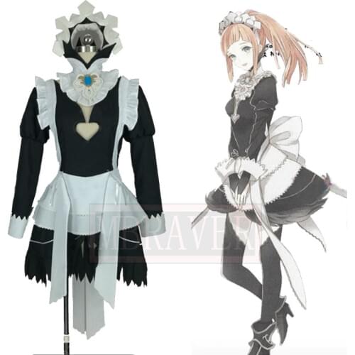 Fire Emblem If Felicia Maid Dress Fancy Lovely Cosplay Costume Costom Made Any Size