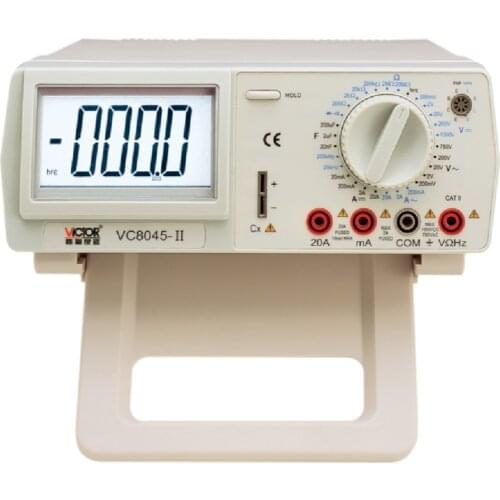 Victor vc8045 -II New DMM Bench Top Multimeter Meter 4 1/2 True RMS MULTIMETER DCV/ACV/DCA/ACA