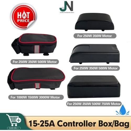 Ebike Waterproof Controller Box/Bag With Big/Small Size For 15-50A Controller 250W-3500W Electric Bicycle Conversion Accessories