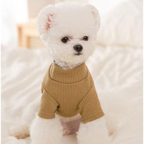 Pet Dog Sweater Clothes 2022 New Winter Puppy Sweaters For french bulldog Chihuahua Dachshund Small Medium Dogs Warm Clothing