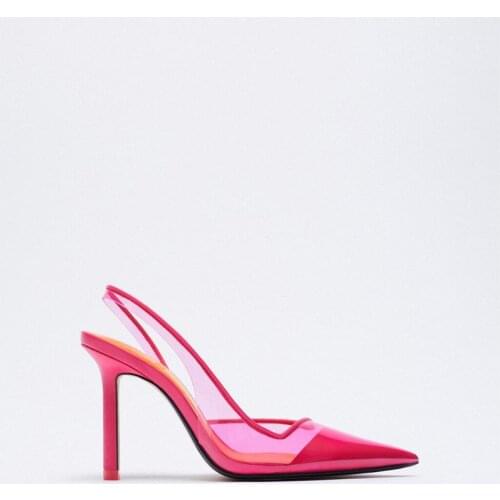 2021 High Heels Pointed Toe Womens High-Heeled Shoes Sexy Pump Lace-Up Basketball Platform Sandals Ladies Latest Spikes Beige C