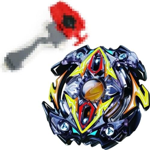 Zillion Zeus / Zeutron Burst Spinning Top STARTER SET w/ Launcher B-59 + Hand Grip + Launcher