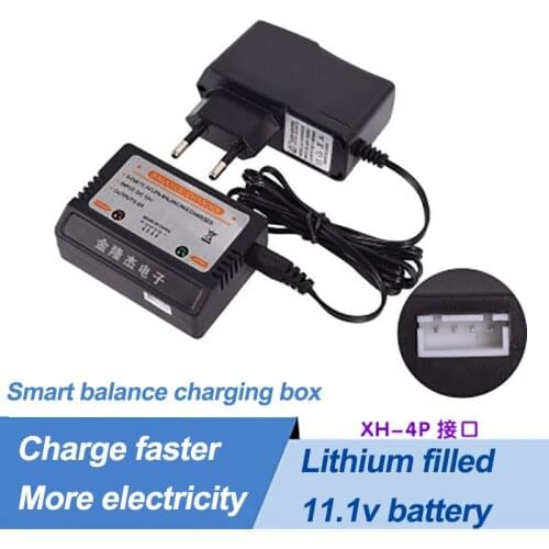 11.1V 800mA XH-4P lithium battery balanced charger box remote control four axis toy aircraft parts