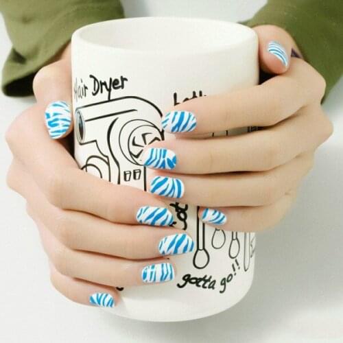 Wholesale New Arrival Super viscous Delicate Nail Wrap 22pcs Chic Phosphor fluorescent Nail Stickers sexy 200packs free shiping