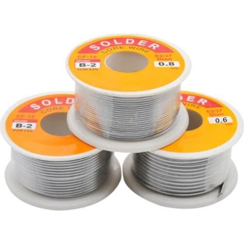 63/37 Rosin Core Soldering Iron Flux 100G CF-10 Environmental Disposable Tin Wire Soldering Iron Wire Car Repair Tool