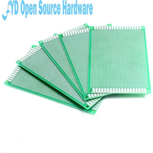 9X15CM 1.6mm thick 2.0mm spacing universal sided HASL PCB Universal board for DIY 5pcs/lot