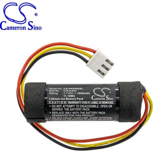 CameronSino for HARMAN/KARDON Onyx studio 4 ICR22650 battery