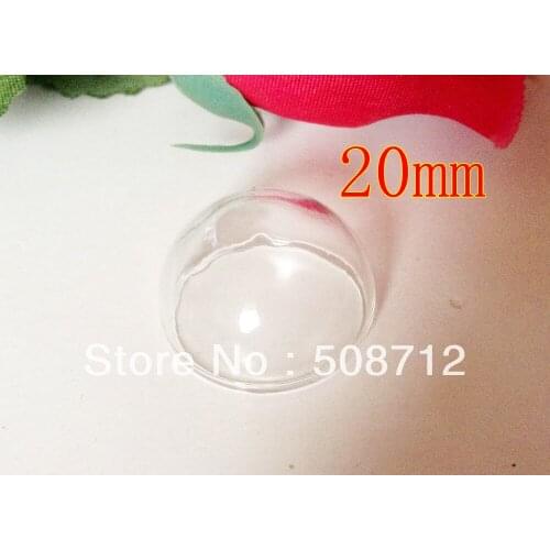 Free shipping!GGP00012 20mm Glass hemisphere Pendant Locket Charm opening