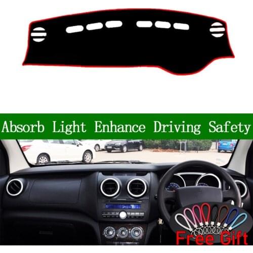 For changan HONOR 2012 2013 2014 2015 Right Hand Drive Dashboard Cover Car Stickers Sun Shade Dash Mat Interior Accessories