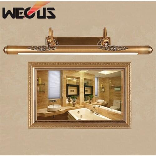 Hotel home preferred bathroom light led waterproof american bedchamber mirror lamp 50cm painting shining lighting