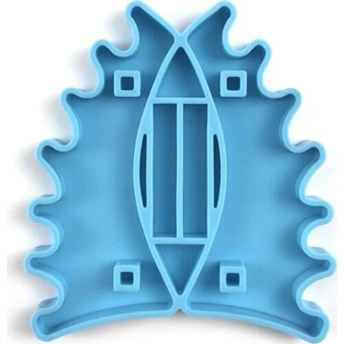 F3MF Pen Holder Epoxy Resin Mold Storage Box Pencil Holder Stand Rack Casting Silicone Mould DIY Crafts Jewelry Home Decorations