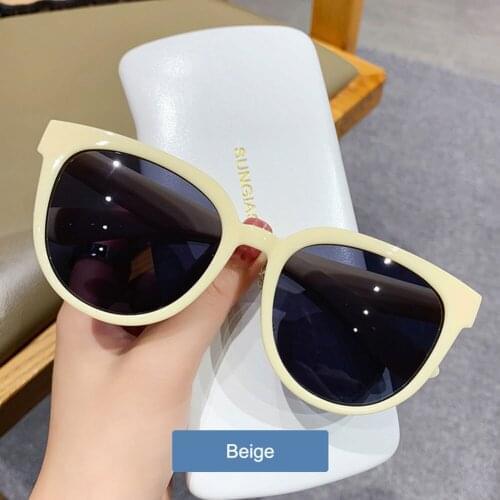 Classic Polarized Sunglasses Women Popular Transparent Frame Cat Eye Sun Glasses Vintage Oculos Ladies UV400 Gafas De Mujer