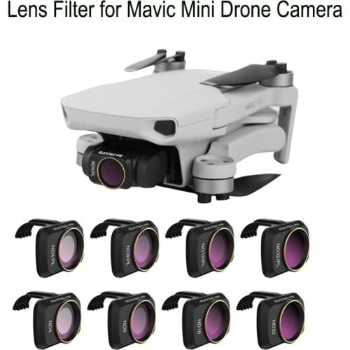 Drone Camera Lens Filter MCUV ND4 ND8 ND16 ND32 CPL ND/PL Filters Kit for DJI Mini 2 / Mavic Mini Accessories