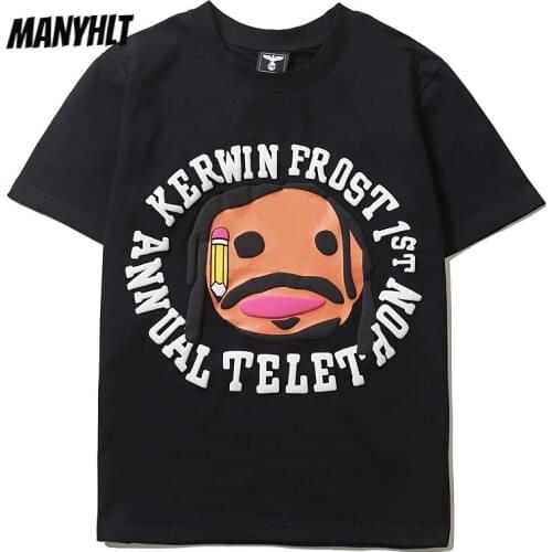 MANYHLT Men's T-shirts With Inscriptions