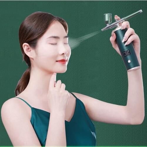 New Oxygen Injector Home Handheld LCD Screen Rechargeable Nano Water Replenishment Meter High Pressure Water Oxygen Meter