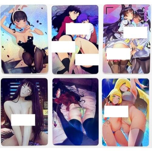 Pokemon Lillie Fate Tohsaka Rin Lady Dimitrescu ACG Sexy Toys Hobbies Hobby Collectibles Game Collection Anime Cards