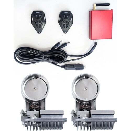 S304 Exhaust Cutout Valve Double Valves Set Valve Muffler Exhaust Sounds Valve Outlet Valves Waterproof Valves