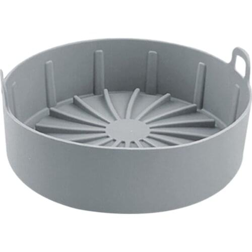 Air Fryer Silicone Pot Multifunctional Air Fryers Oven Accessories Bread Fried Chicken Pizza Basket Baking Tray Baking Dishes