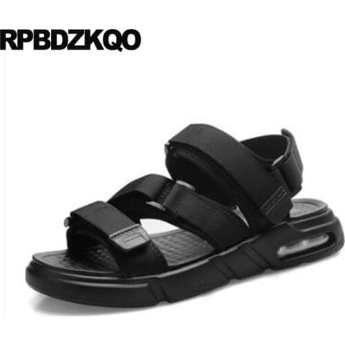 Sport Closed Toe Runway Outdoor Roman Strap Black Mesh Men Gladiator Sandals Summer Famous Brand 2018 Shoes Platform Sneakers