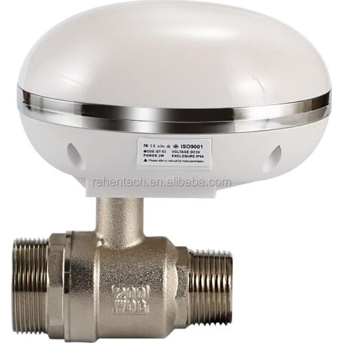 Smart Water Valve Controller Smart Home Automation System Valve for Water Leak Detector with Powered-off Protection