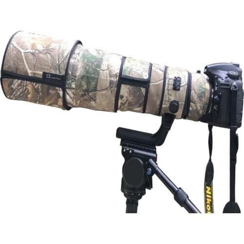 Juntuo Protective Cover Camouflage Coat for Nikon AF-S 200-400mm F/4G ED VR II Telephoto Lens Waterproof Sleeve Bird Watching