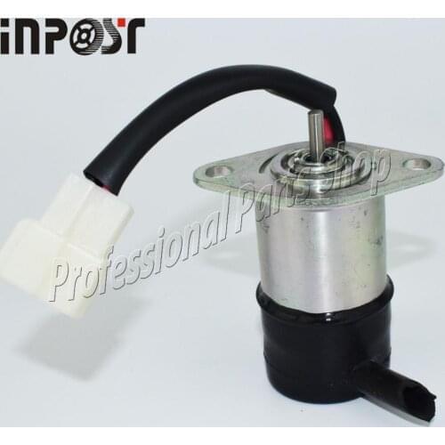 052600-4151 12V Stop Solenoid for Kubota Excavator KX41H KX61-2 KX71 KX91-2 KX41-2 F2400 FZ2100