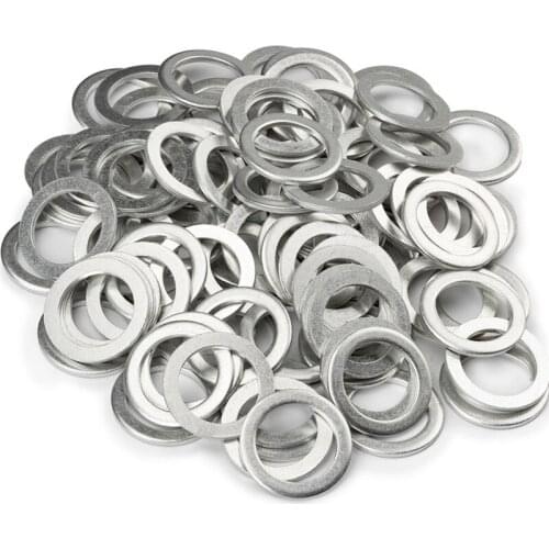 100PCS OEM # 94109-20000 Transmission Oil Drain Plug Crush Washers 20 x 28 x 2 mm for Honda for Acura Repair Kit 9410920000