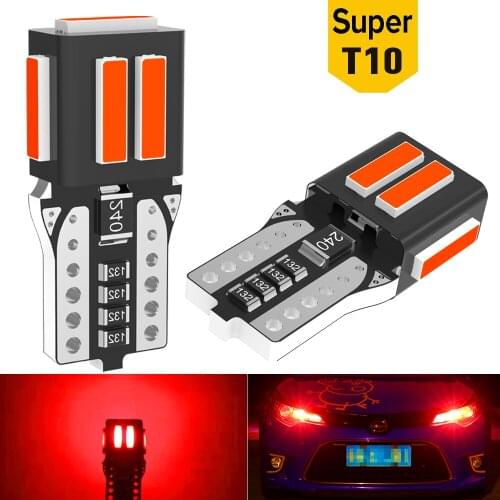 2X Super Bright T10 LED W5W Led Canbus Bulbs No Error LED Car Interior Lights for Polo Golf 4 5 6 7 GTI Passat B6 B5 JETTA MK5