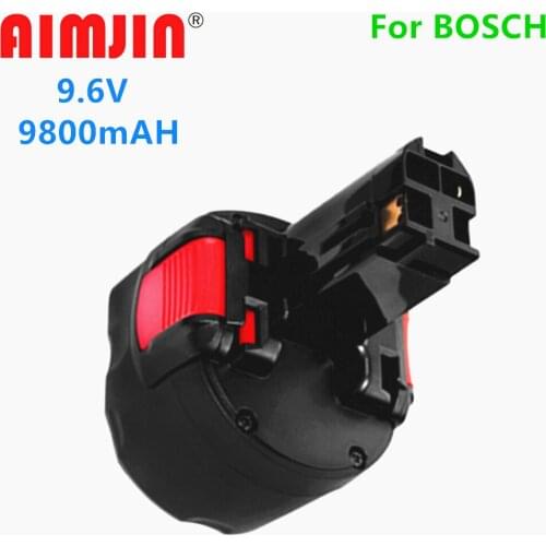 2021 100% BAT048 9.6V 9800mAh Ni-CD Rechargeable Battery Power Tools Battery for Bosch PSR 960 BH984 BAT048 BAT119 Free Shipping