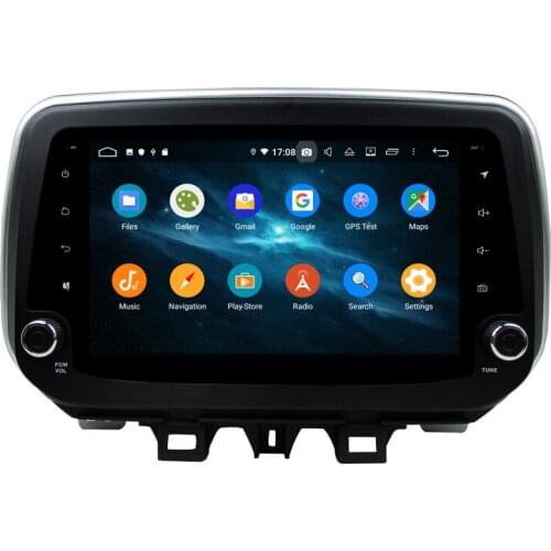 ELUCKY 9" Android 9.0 Car Multimedia Player PX6 For Hyundai IX35/Tucson 2018 Car Radio 1024*600 Stereo 6 Core Audio 4G+64G DSP