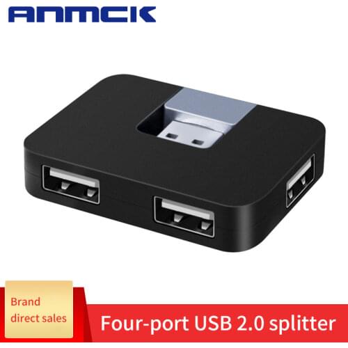 Anmck USB 2.0 Hub Computer Accessories SD/TF Wireless Mouse Keyboard USB Docking Station Mini USB Splitter For Laptops PC