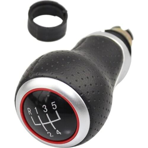 12mm 5/6 Speed Gear Shift Knob Lever Stick For A4 B6 B7 B8 A6 S4 8K Ibiza 6J Mk1 F19A