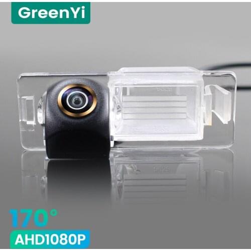 GreenYi 1080P HD 170° Car Rear View Camera For Buick Lacrosse GL8 Roewe 950 Chevrolet Aveo Cruze TRAX Reverse 4 pin Vehicle AHD