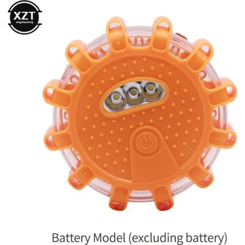 IP44 LED Road Flare LED Safety Flare Flashlight Magnet Flashing Warning Red Lights Car Roadside Emergency Flares